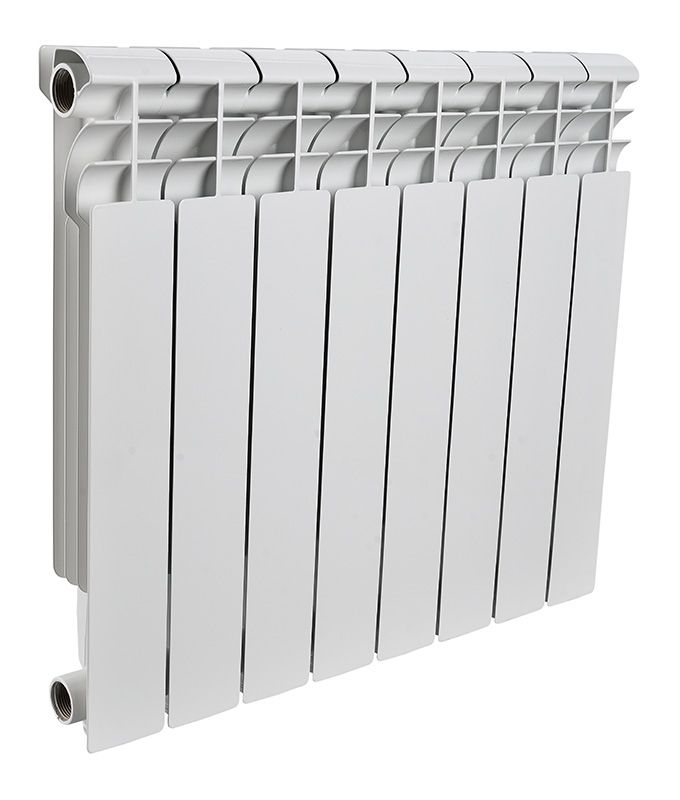 Радиатор алюминиевый Rommer Profi 8 секций 500-80-100