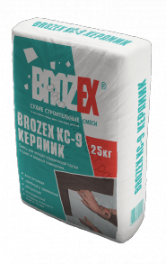 Brozex KS-9 Керамик ПРОФИ, клей для керамической плитки 25кг код:221593