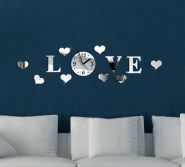 Дизайнерские часы на стену Любовь
