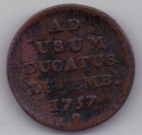 1 лиард 1757 г. Люксенбург. Австрия