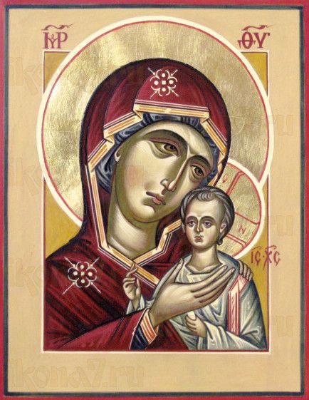 Петровская икона Божией Матери (рукописная)