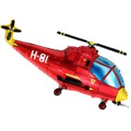 Фигура "Вертолет" красный, 39"/ 99 см