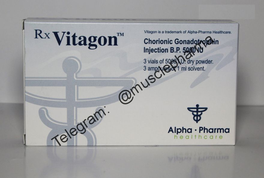 Гонадотропин VITAGON (1 флакона 5000 ед + раствор).
