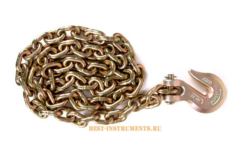 Кузовная цепь с крюком 1шт х1,5м