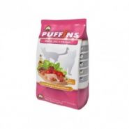 PUFFINS Сухой корм для кошек "Мясо, рис, овощи" (400 г)