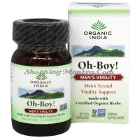Ох-Бой препарат для мужчин Органик Индия / Organic India Oh-Boy! Capsules