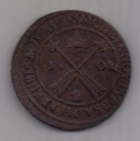 1 оре (эре) 1649 г. редкий год. Швеция