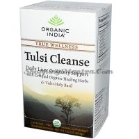 Чай Тулси Клинс для очищения печени и почек Органик Индия / Organic India Tulsi Cleanse Tea Bags