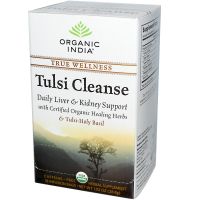 Чай Тулси Клинс для очищения печени и почек Органик Индия / Organic India Tulsi Cleanse Tea Bags