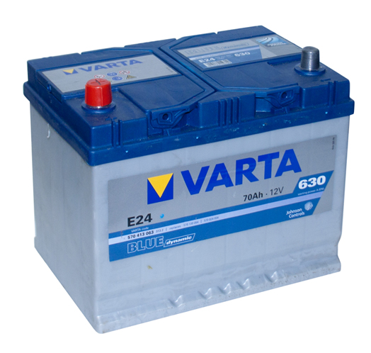 Автомобильный аккумулятор АКБ VARTA (ВАРТА) Blue Dynamic 570 413 063 E24 70Ач ПП
