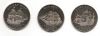 Знаменитые Парусники Набор монет 1 доллар Острова Гилберта 2015 (3 серия монет)