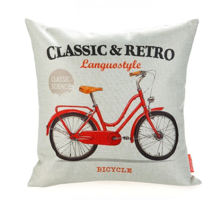 Диванная подушка «Classic & Retro» - Bicycle