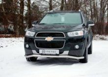 Защита переднего бампера, Metec, сталь ф 60мм
