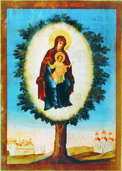Елецкая Черниговская икона Божией Матери (рукописная)