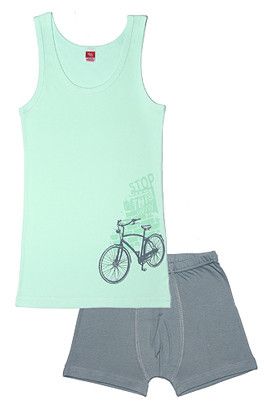 Комплект нижнего белья для мальчика Велосипед