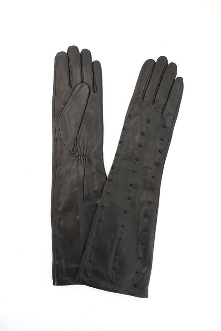 Перчатки женские SW9193; кожа; серый (Размер 7,5)