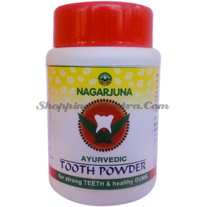 Аюрведический зубной порошок Нагарджуна / Nagarjuna Herbal Tooth Powder