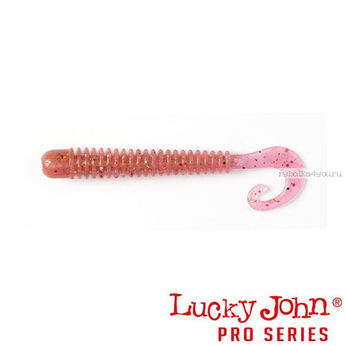 Твистер Lucky John Pro Series BALLIST 2,5" / 63 мм / цвет S14 / 10 шт