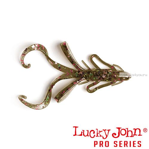 Твистер Lucky John Pro Series HOGY HOG 1,6" / 41 мм / цвет S21 / 10 шт