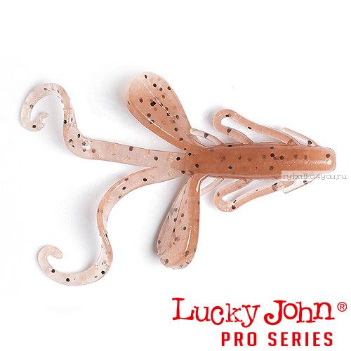 Твистер Lucky John Pro Series HOGY HOG 2,6" / 66 мм / цвет PA17 / 5 шт