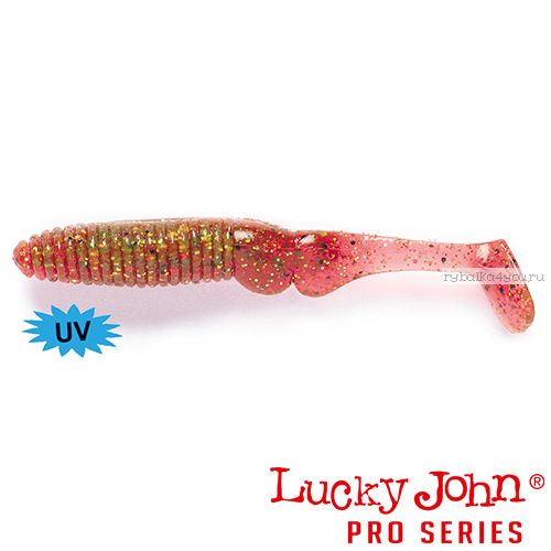 Виброхвост Lucky John Pro Series MISTER GREEDY 3,9" / 99 мм / цвет S14 / 5 шт