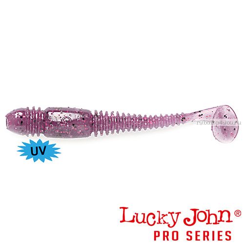 Виброхвост Lucky John Pro Series TIOGA 2,4" / 62 мм / цвет S13 / 9 шт