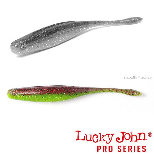 Виброхвост Lucky John Pro Series WACKY HAMA STICK 3,5" / 89 мм / цвет T44 / 9 шт
