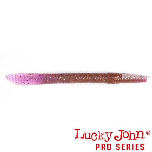 Виброхвост Lucky John Pro Series WACKY WORM 5,4" / 137 мм / цвет S13 / 8 шт