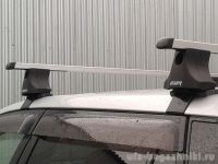 Багажник на крышу Audi A6 Type C5, Атлант, прямоугольные дуги