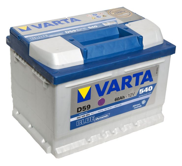 Автомобильный аккумулятор АКБ VARTA (ВАРТА) Blue Dynamic 560 409 054 D59 60Ач ОП