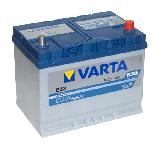 Автомобильный аккумулятор АКБ VARTA (ВАРТА) Blue Dynamic 570 412 063 E23 70Ач ОП
