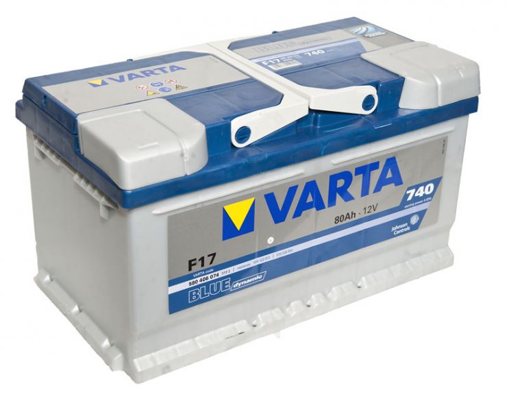Автомобильный аккумулятор АКБ VARTA (ВАРТА) Blue Dynamic 580 406 074 F17 80Ач ОП