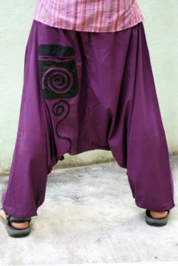 Индийские штаны зуавы из хлопка, женские и мужские