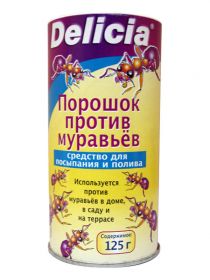 "Delicia" для борьбы с садовыми и домашними муравьями.