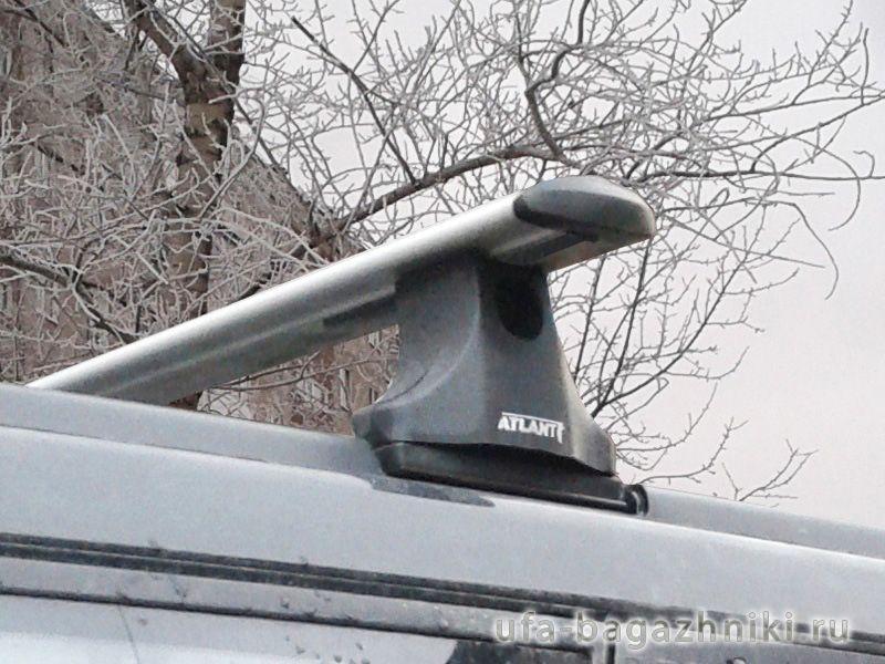 Багажник на крышу Nissan X-Trail, Атлант, крыловидные дуги