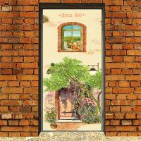 Наклейка на дверь - 1840 | магазин Интерьерные наклейки