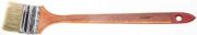 Кисть радиаторная угловая ЗУБР "УНИВЕРСАЛ-МАСТЕР", светлая натуральная щетина, деревянная ручка
