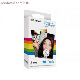 Фотобумага Polaroid Zink M230 2x3 на 30 фото для Z2300, Socialmatic, Zip, Snap