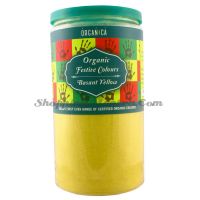 Натуральная краска Холи желтая Органикa (Organica Basant Yellow Herbal Holi Color)
