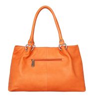 Оранжевая итальянская сумка
