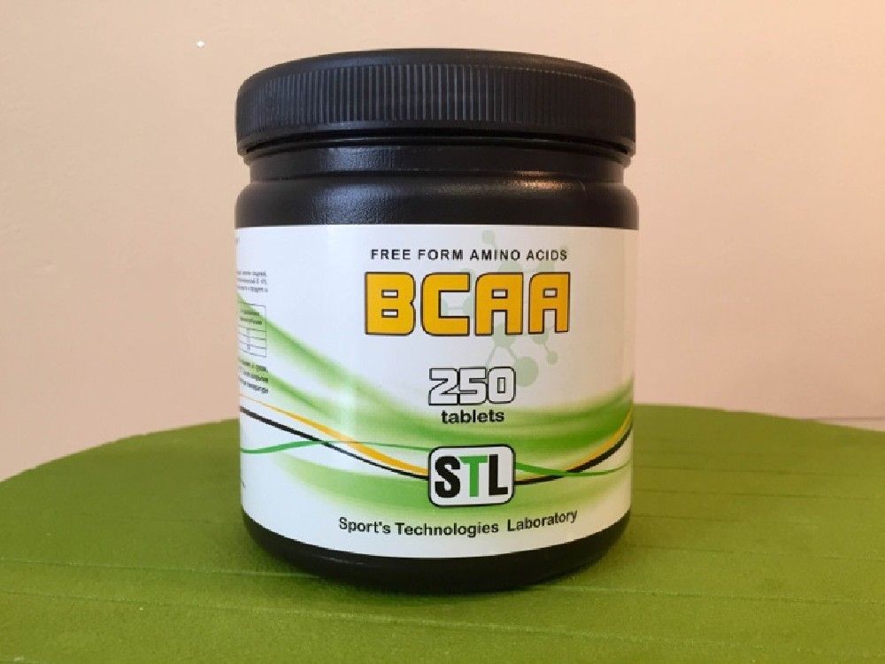 STL BCAA 250 таблеток (400гр)