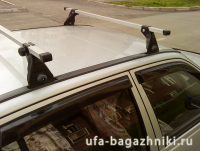 Багажник на крышу Daewoo Nexia Атлант (Россия) - алюминиевые дуги