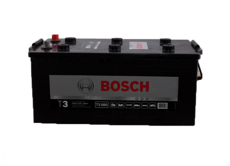 Автомобильный аккумулятор АКБ BOSCH (БОШ) T3 080 / 700 038 105 200Ач о.п.
