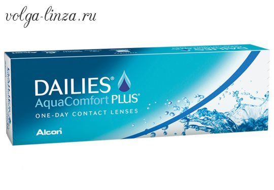 Dailies Aqua Comfort Plus-однодневные линзы с тройным увлажнением
