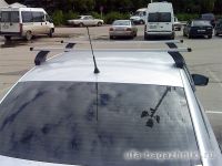 Багажник на крышу Volkswagen Passat B7, Атлант, прямоугольные дуги