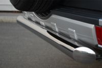 Защита заднего бампера d76 (дуга) Mitsubishi Pajero 4 2012