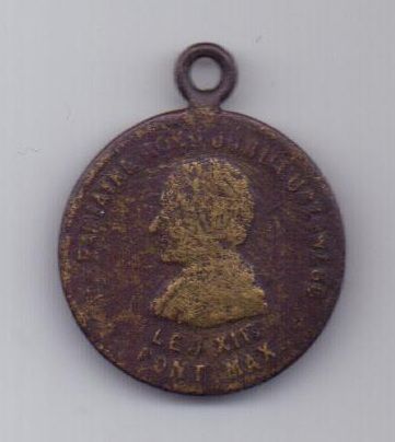 медаль 1878 -1903 г. Ватикан