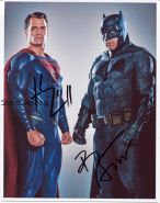 Автографы: Генри Кавилл, Бен Аффлек. Бэтмен против Супермена: На заре справедливости