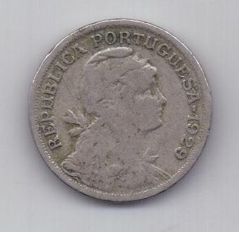 50 сентаво 1929 г. редкий год Португалия