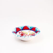Тарелка Ceramiche de Simone глубокая «Салина» керамика ручной работы - d 20 см (Италия)